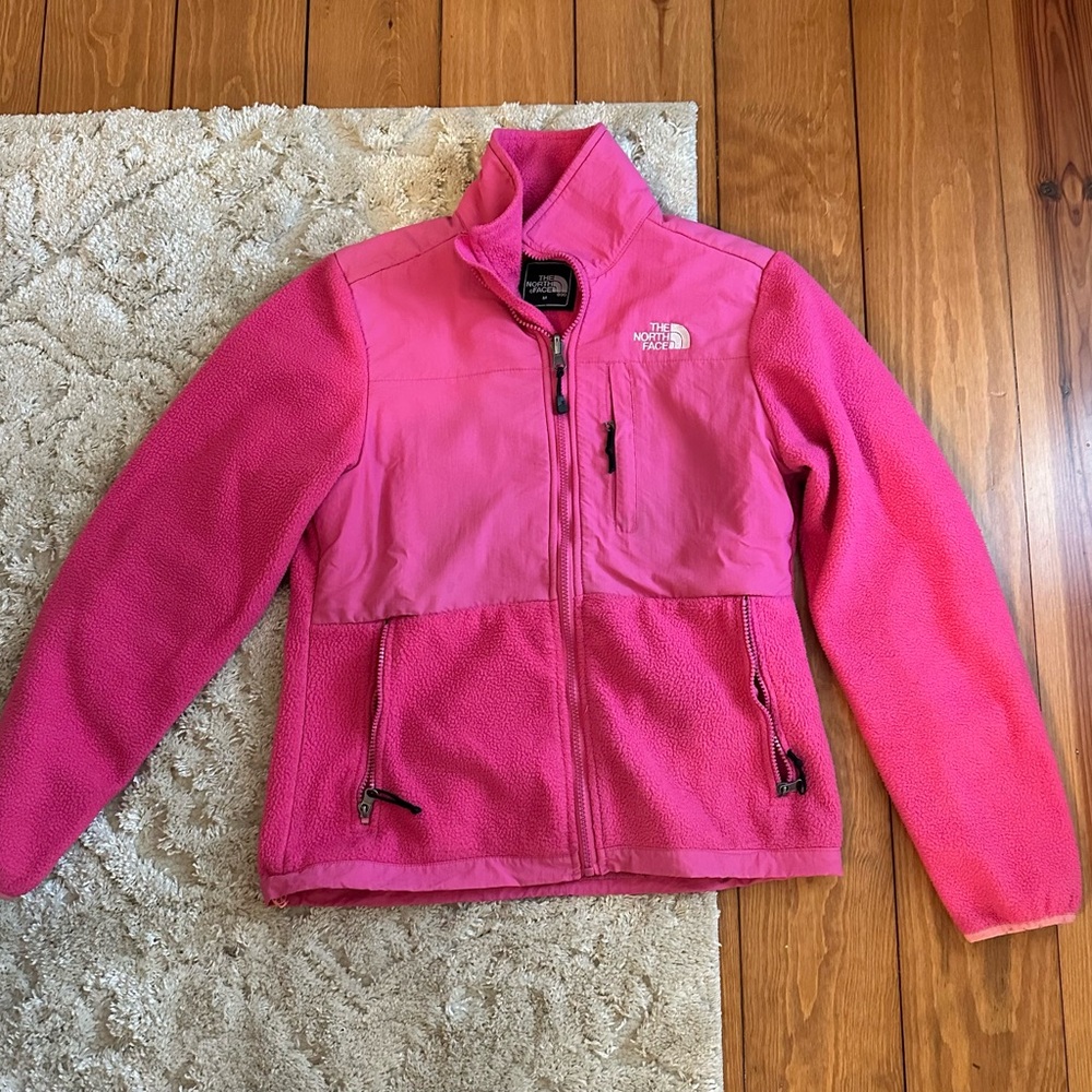 Hot pink women’s Medium North Face jacket